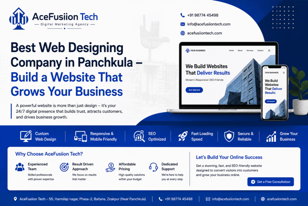Web Designing Company in Panchkula
